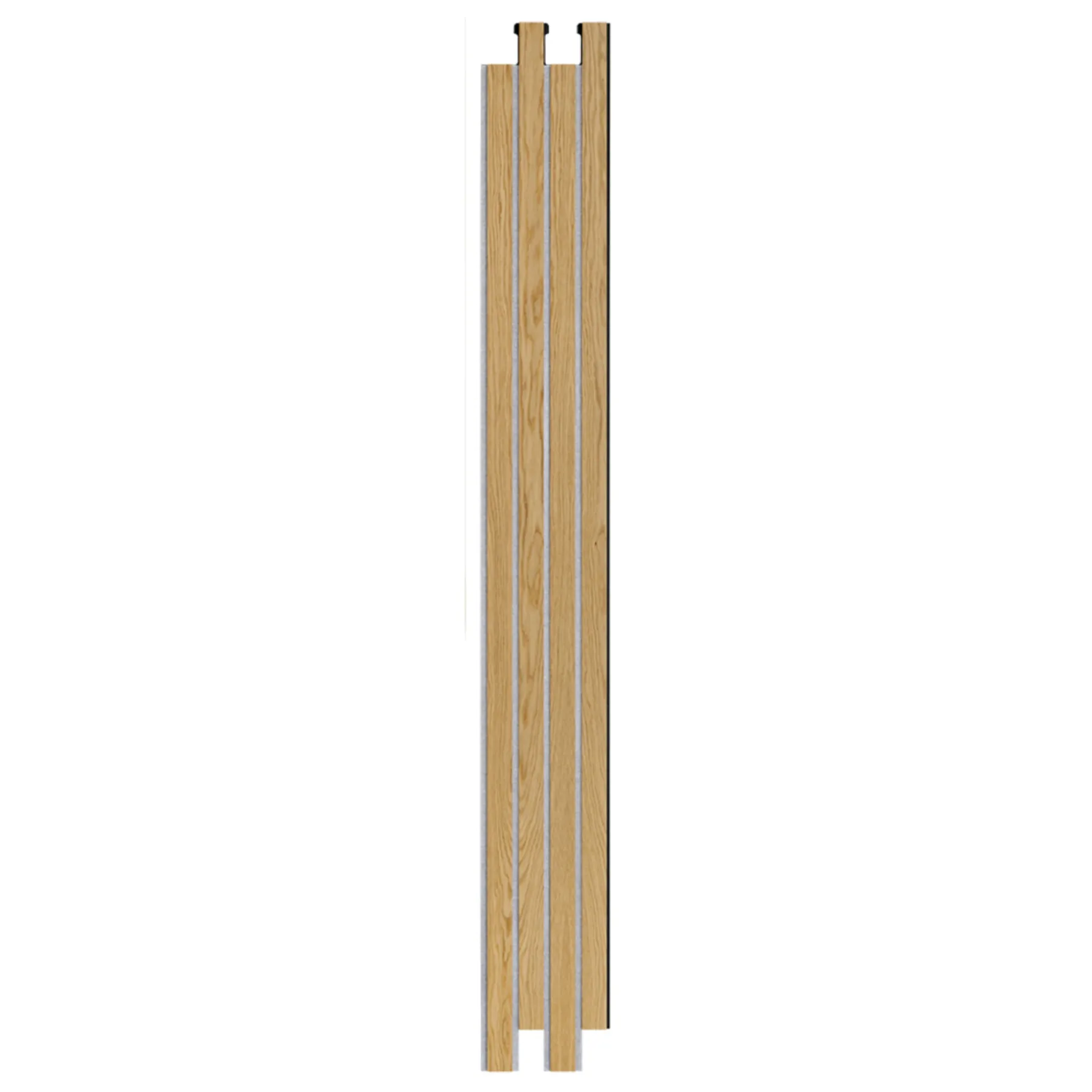 Akustikpanel ^ I-Wood AKUSTIKPANEL EG KLAR OLIE 17 X 300 X 2400 MM