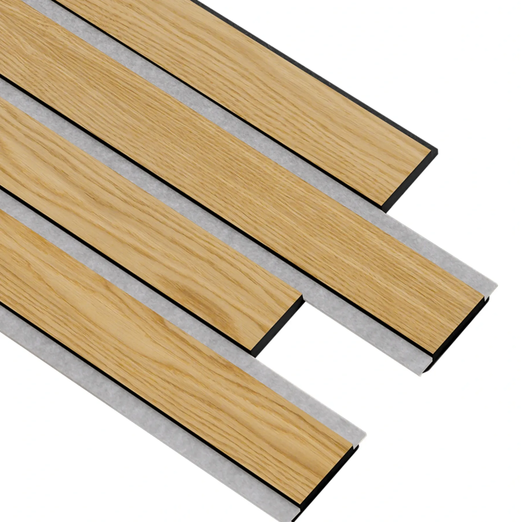 Akustikpanel ^ I-Wood AKUSTIKPANEL EG KLAR OLIE 17 X 300 X 2400 MM