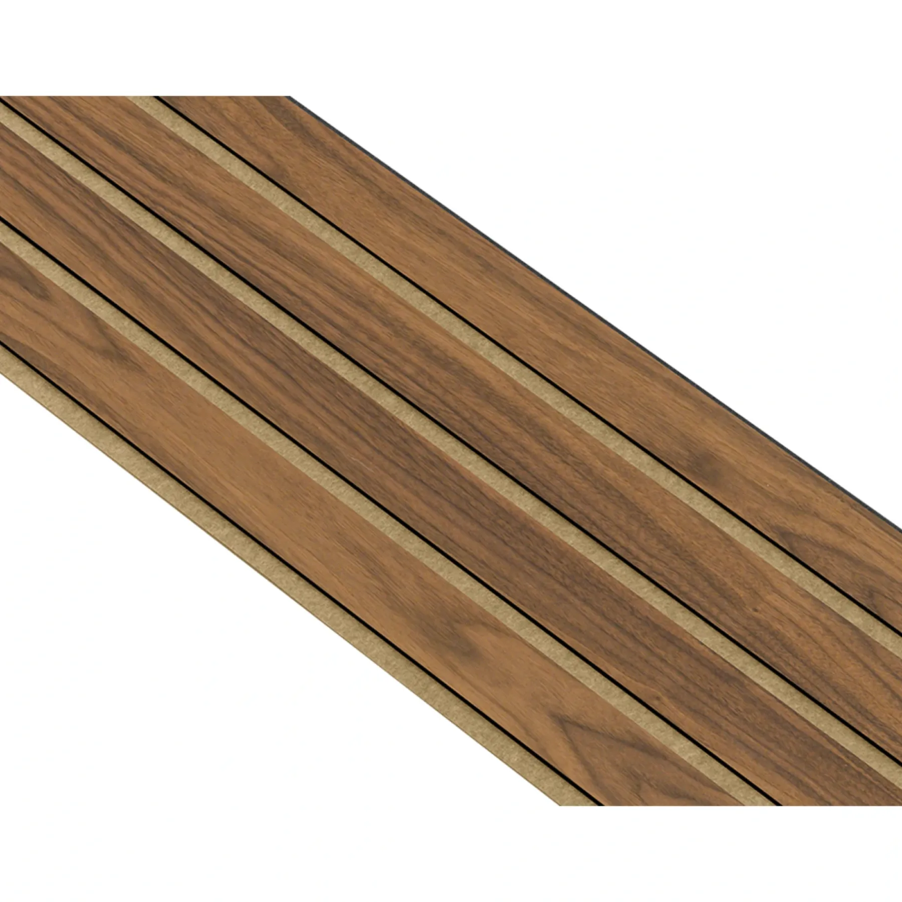 Akustikpanel ^ I-Wood AKUSTIKPANEL EG KLAR OLIE 17 X 300 X 2400 MM