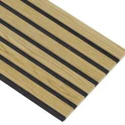 Akustikpanel ^ I-Wood AKUSTIKPANEL EG KLAR OLIE 16 X 300 X 2400 MM
