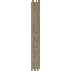 Akustikpanel ^ I-Wood AKUSTIKPANEL EG MØRKEBRUN OLIE 16 X 300 X 2400 MM