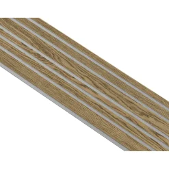Akustikpanel ^ I-Wood AKUSTIKPANEL EG MØRKEBRUN OLIE 16 X 300 X 2400 MM