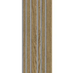 Akustikpanel ^ I-Wood AKUSTIKPANEL EG MØRKEBRUN OLIE 16 X 300 X 2400 MM
