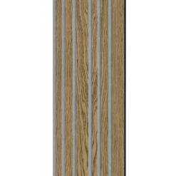 Akustikpanel ^ I-Wood AKUSTIKPANEL EG MØRKEBRUN OLIE 17 X 300 X 2400 MM