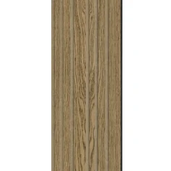 Akustikpanel ^ I-Wood AKUSTIKPANEL EG MØRKEBRUN OLIE 17 X 300 X 2400 MM