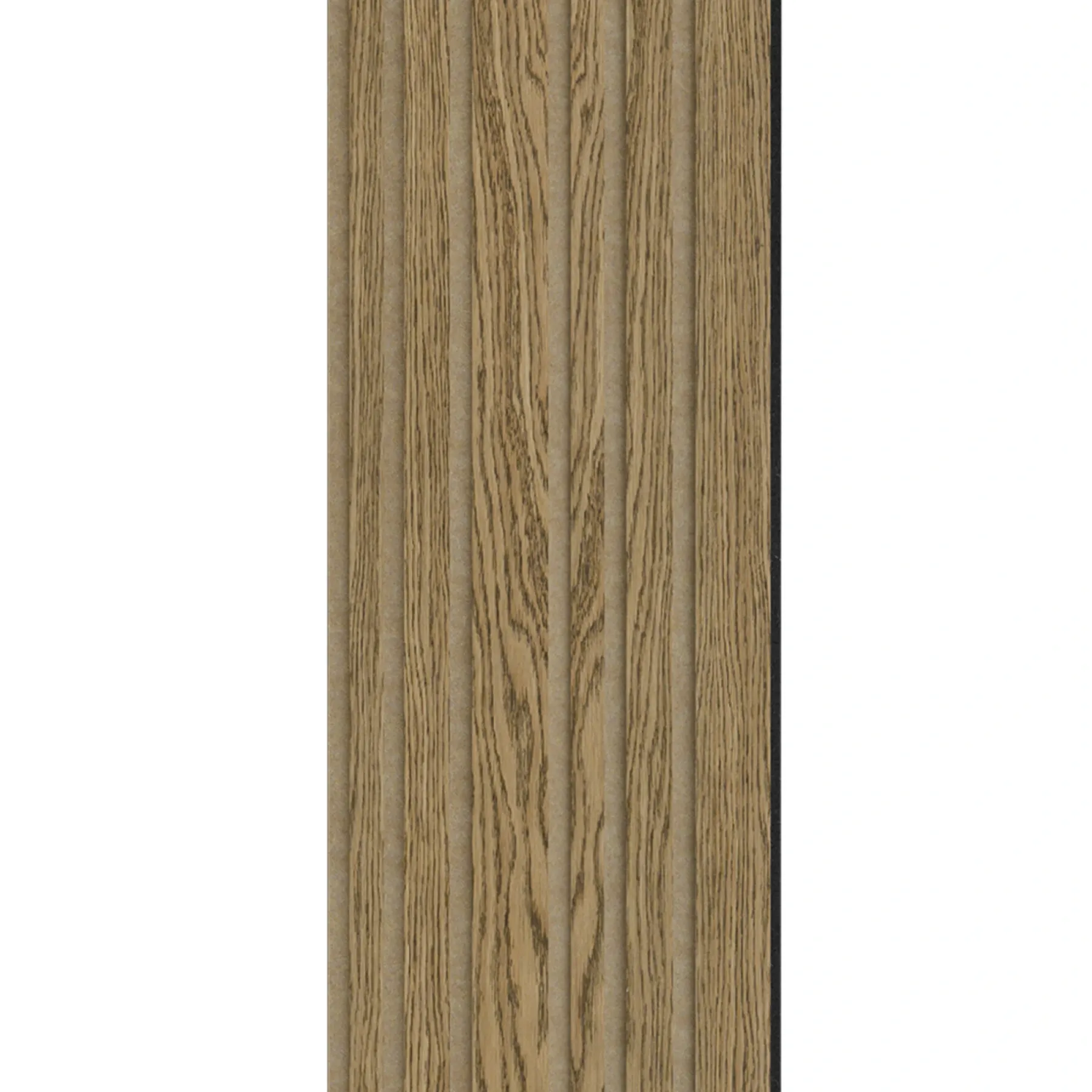Akustikpanel ^ I-Wood AKUSTIKPANEL EG MØRKEBRUN OLIE 17 X 300 X 2400 MM