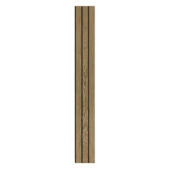 Akustikpanel ^ I-Wood AKUSTIKPANEL EG MØRKEBRUN OLIE 16 X 300 X 2400 MM