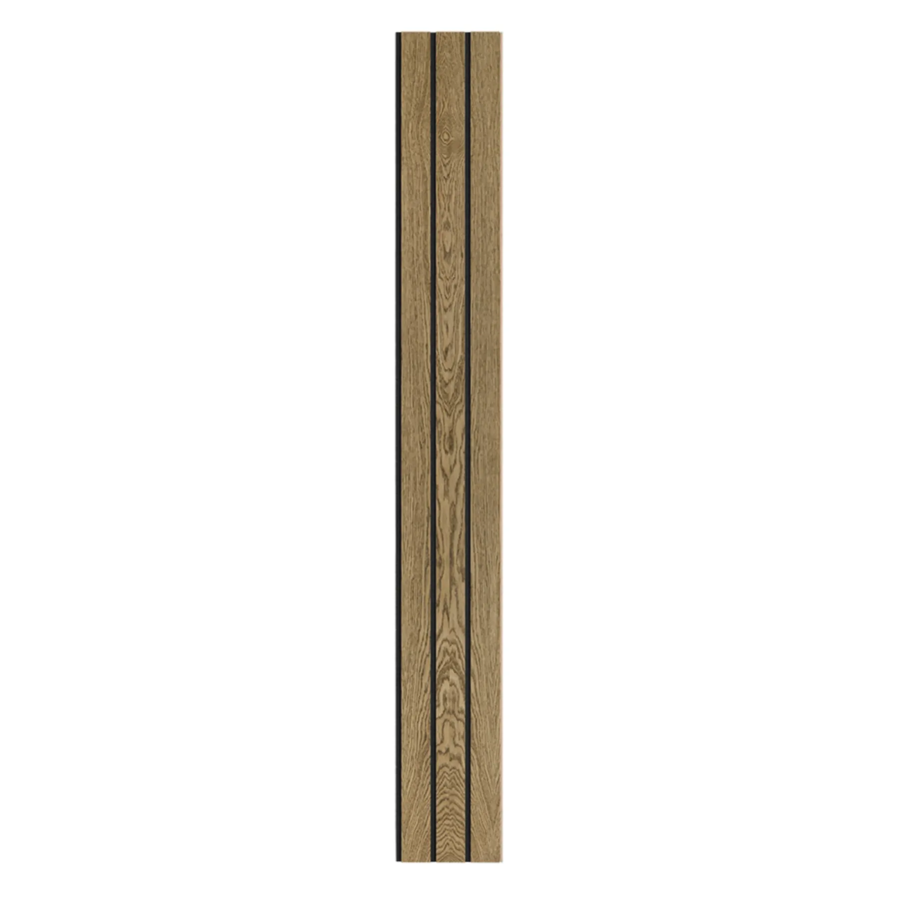 Akustikpanel ^ I-Wood AKUSTIKPANEL EG MØRKEBRUN OLIE 16 X 300 X 2400 MM