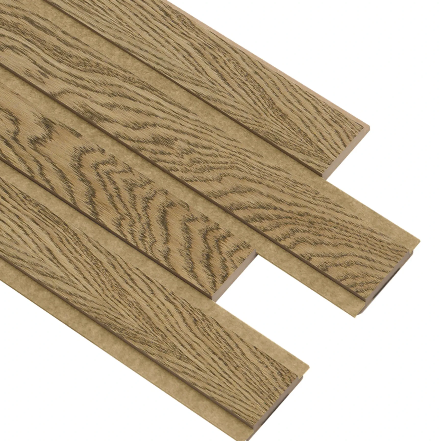 Akustikpanel ^ I-Wood AKUSTIKPANEL EG MØRKEBRUN OLIE 16 X 300 X 2400 MM