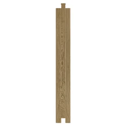 Akustikpanel ^ I-Wood AKUSTIKPANEL EG MØRKEBRUN OLIE 16 X 300 X 2400 MM