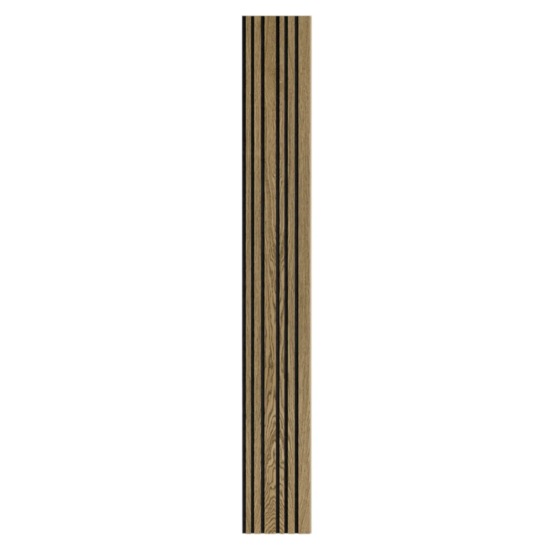 Akustikpanel ^ I-Wood AKUSTIKPANEL EG MØRKEBRUN OLIE 16 X 300 X 2400 MM