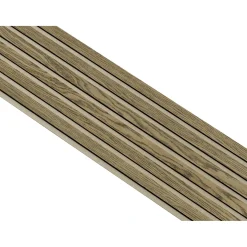 Akustikpanel ^ I-Wood AKUSTIKPANEL EG MØRKEBRUN OLIE 17 X 300 X 2400 MM