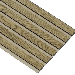 Akustikpanel ^ I-Wood AKUSTIKPANEL EG MØRKEBRUN OLIE 17 X 300 X 2400 MM
