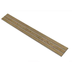 Akustikpanel ^ I-Wood AKUSTIKPANEL EG MØRKEBRUN OLIE 17 X 300 X 2400 MM
