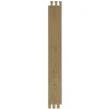 Akustikpanel ^ I-Wood AKUSTIKPANEL EG MØRKEBRUN OLIE 17 X 300 X 2400 MM