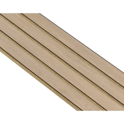 Akustikpanel ^ I-Wood AKUSTIKPANEL EG NATUR 17 X 300 X 2400 MM
