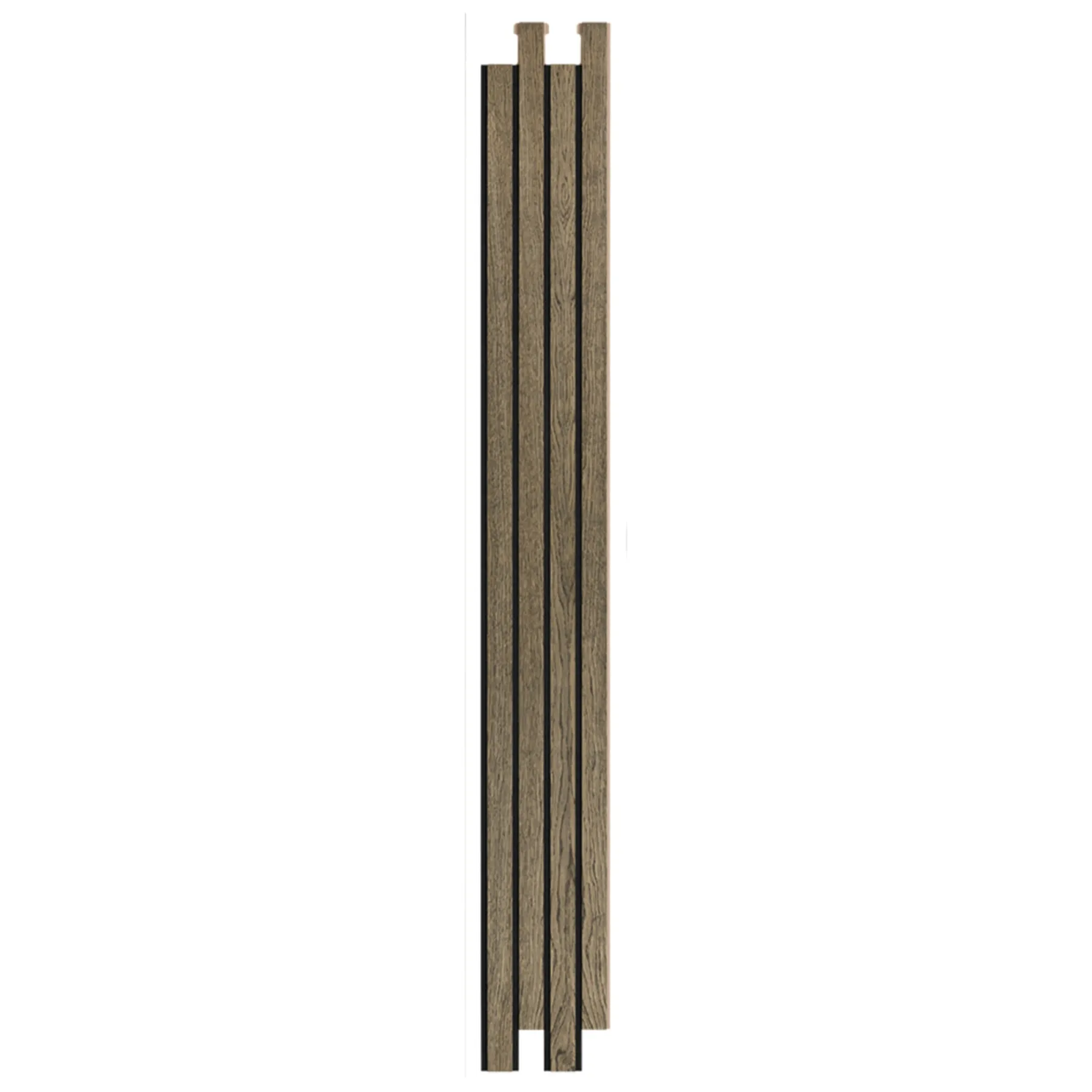 AKUSTIKPANEL EG SORT OLIE 16 X 300 X 2400 MM>I-Wood Outlet