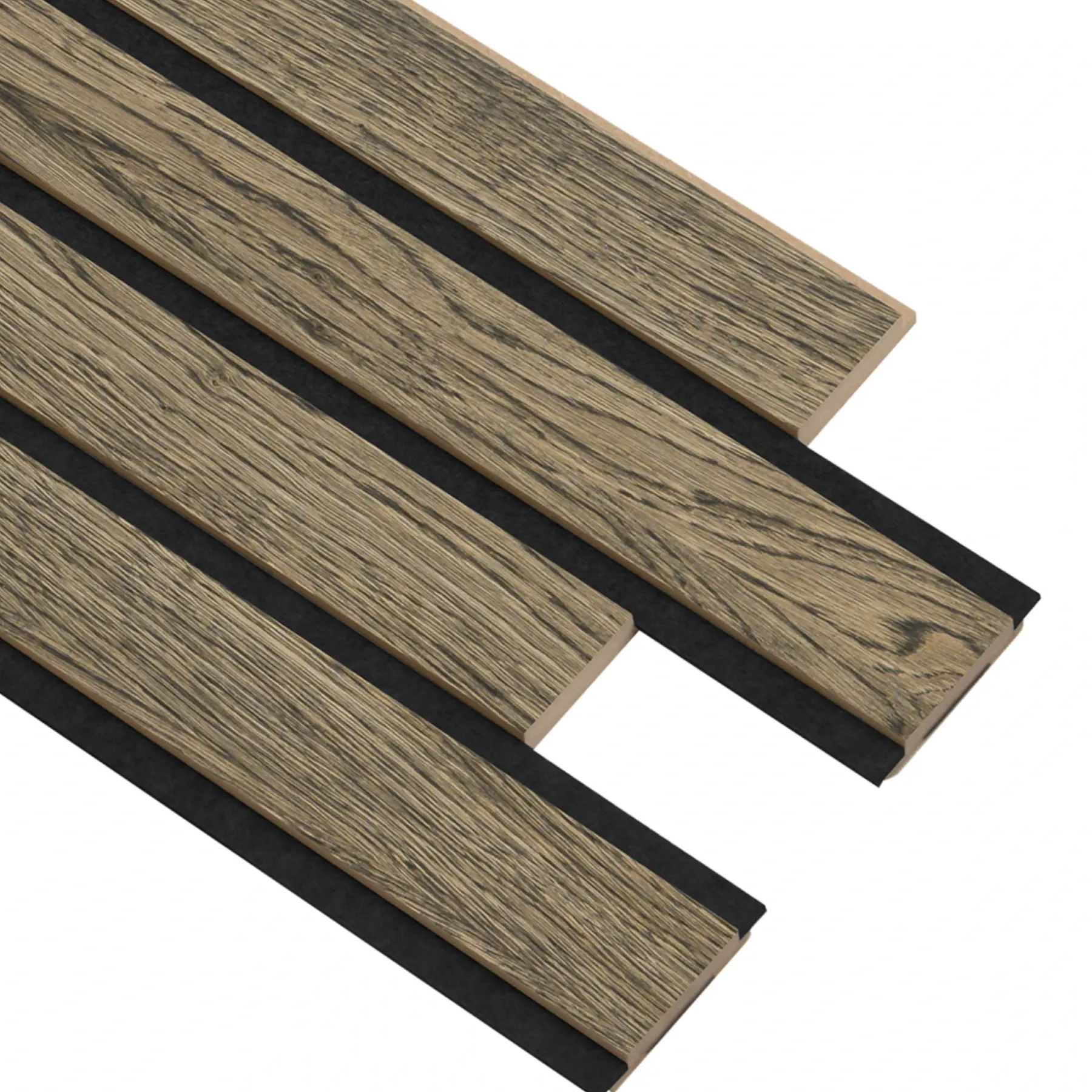 AKUSTIKPANEL EG SORT OLIE 16 X 300 X 2400 MM>I-Wood Outlet