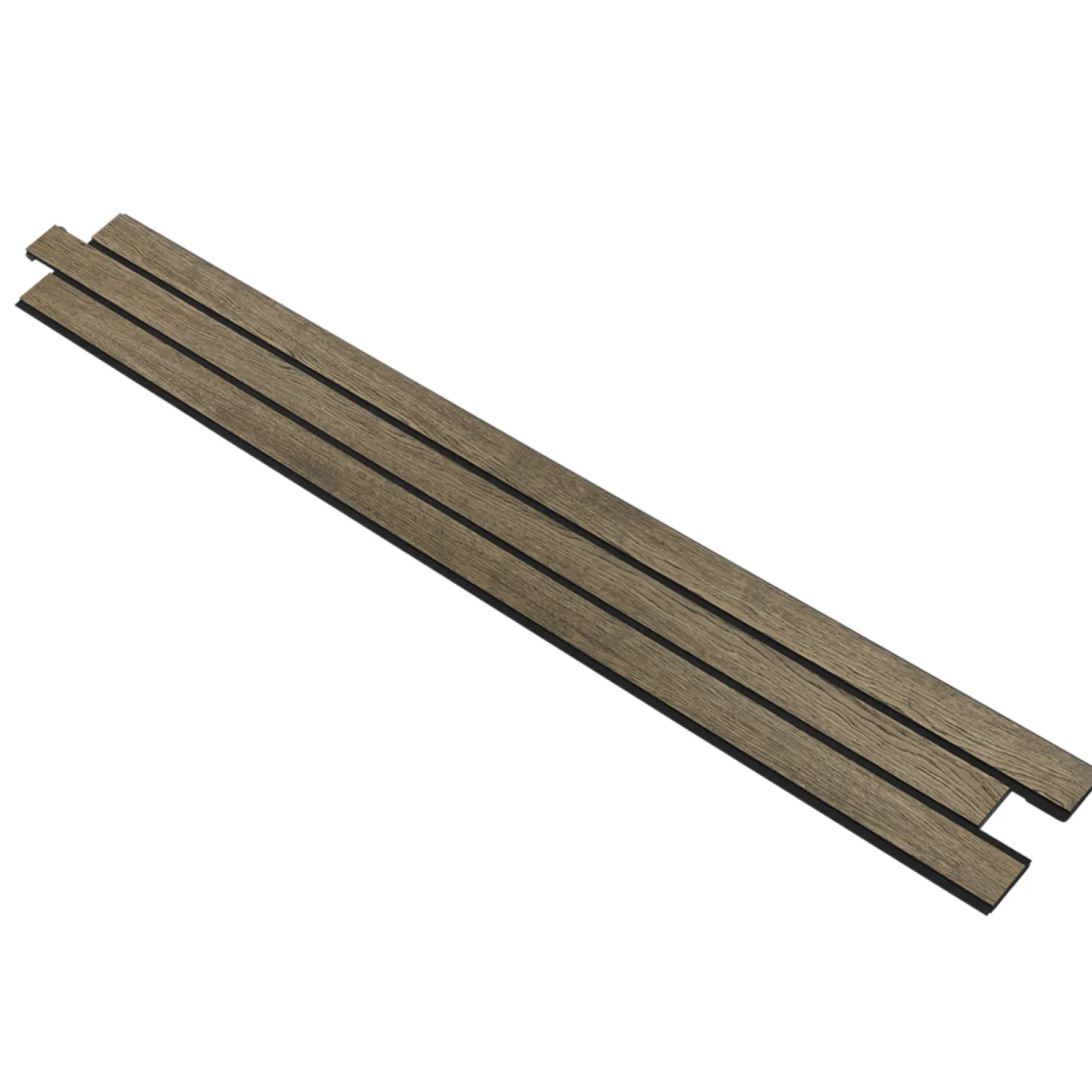 Akustikpanel ^ I-Wood AKUSTIKPANEL EG SORT OLIE 17 X 300 X 2400 MM