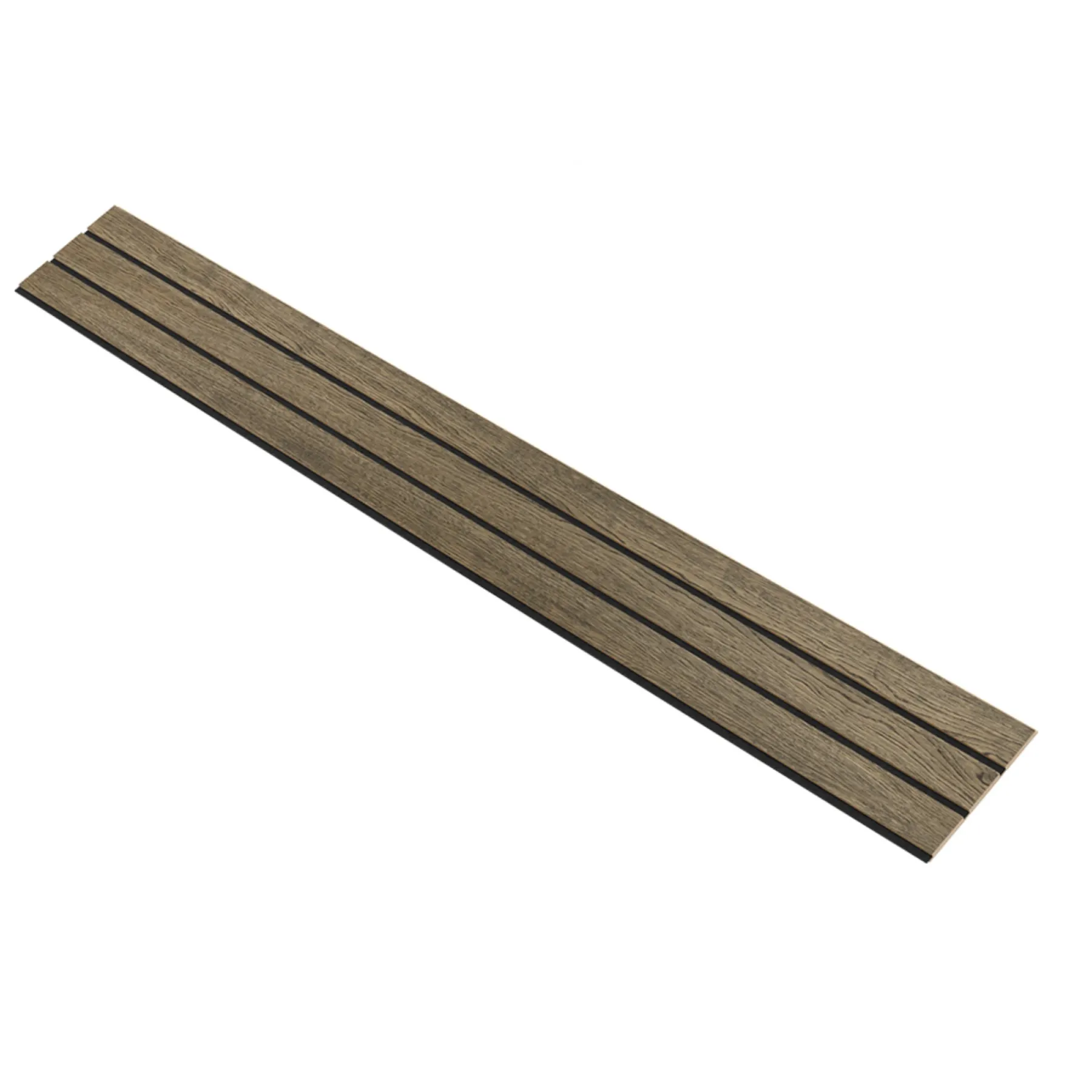 Akustikpanel ^ I-Wood AKUSTIKPANEL EG SORT OLIE 16 X 300 X 2400 MM