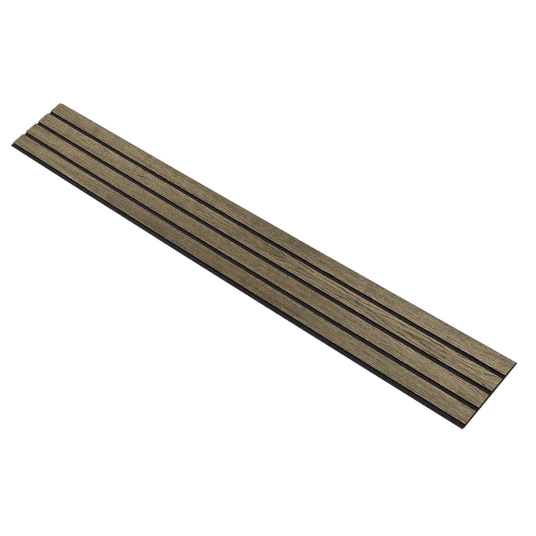 Akustikpanel ^ I-Wood AKUSTIKPANEL EG SORT OLIE 17 X 300 X 2400 MM
