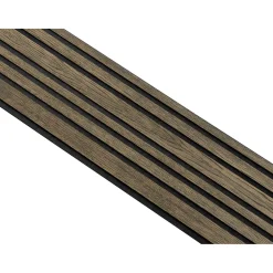 Akustikpanel ^ I-Wood AKUSTIKPANEL EG SORT OLIE 17 X 300 X 2400 MM