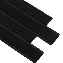 Akustikpanel ^ I-Wood AKUSTIKPANEL EG SORT 17 X 300 X 2400 MM