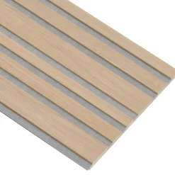 Akustikpanel ^ I-Wood AKUSTIKPANEL NATUR EG 16 X 300 X 2400 MM
