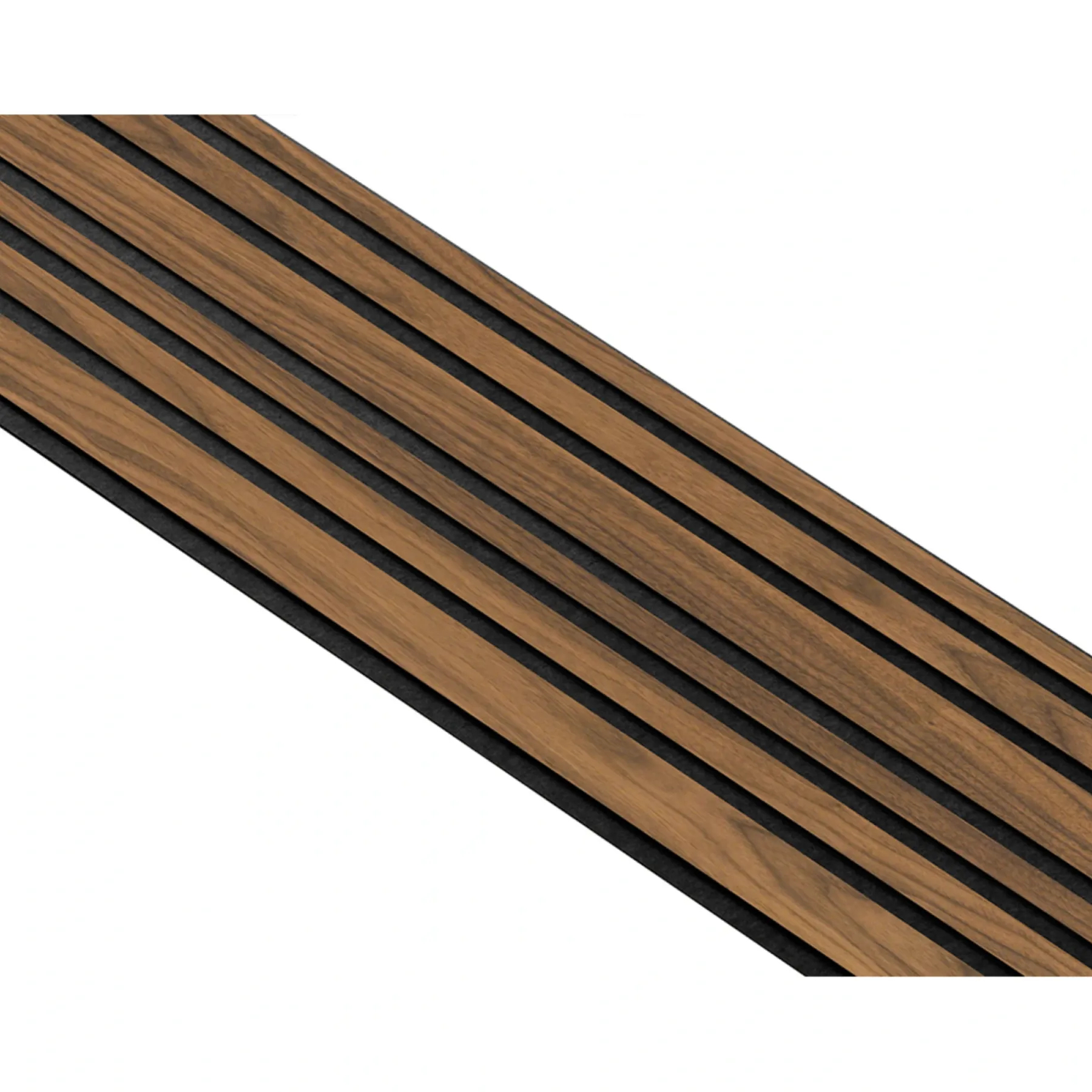 Akustikpanel ^ I-Wood AKUSTIKPANEL VALNØD 17 X 300 X 2400 MM
