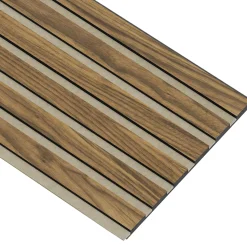 Akustikpanel ^ I-Wood AKUSTIKPANEL VALNØD 17 X 300 X 2400 MM