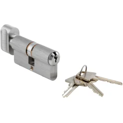 Låsecylindere ^ Jasa DRÅBECYLINDER 6-STIFT SØLV 1 STK