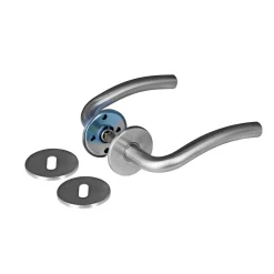 Vindues- & Dørbeslag ^ Jasa DØRGREB SØLV L-FORM