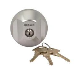 Låsecylindere ^ Jasa VAREVOGNSLÅS DISEC65 VAREVOGNSLÅS DRÅBECYLINDER (6-STIFT) SØLV 1 STK