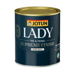 LADY SUPREME FINISH 03 TRÆ- OG LISTEMALING 0,68 L HVID>Jotun