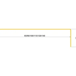 Alu Profiler ^ Jual SORT ALU-PROFIL 21DS, 25 X 115 X 25 MM. LIMTRÆSPROFIL 1 M