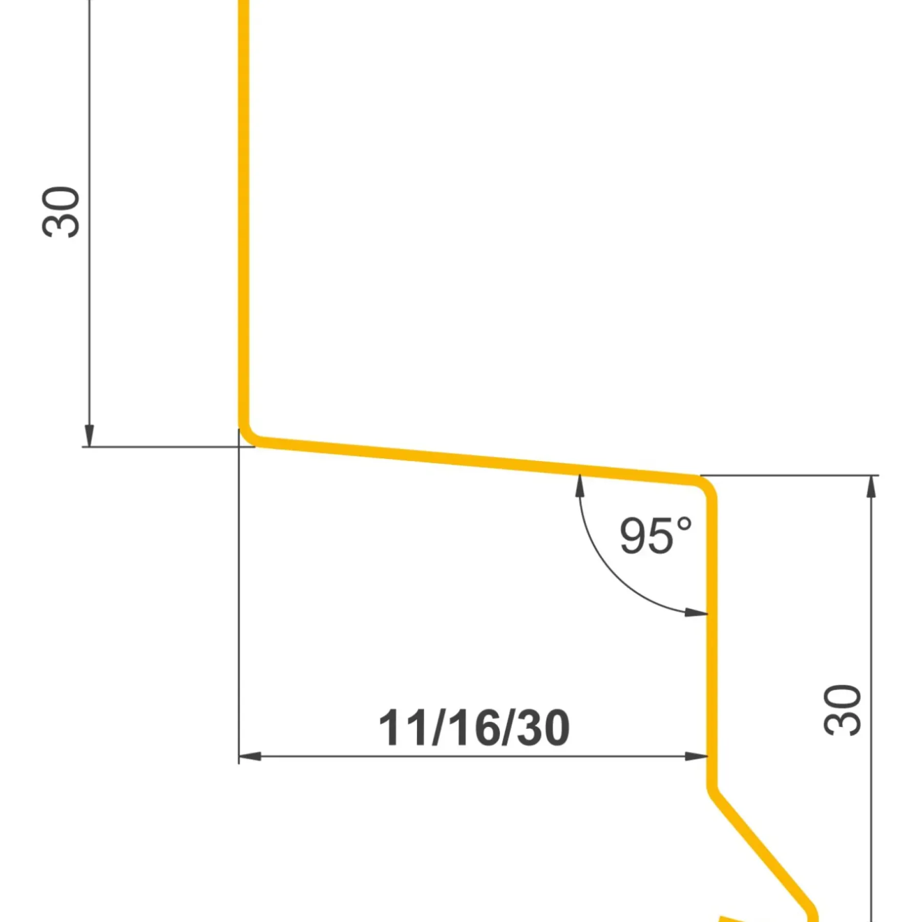 Alu Profiler ^ Jual SORT ALU-PROFIL 8-11S Z-PROFIL 30 X 11 X 30 MM
