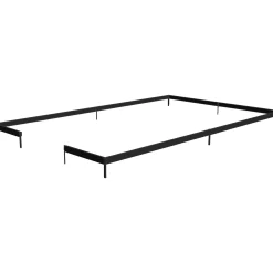 Drivhusfundamenter ^ Juliana GARTNER STÅLFUNDAMENT SORT 18,8 M2