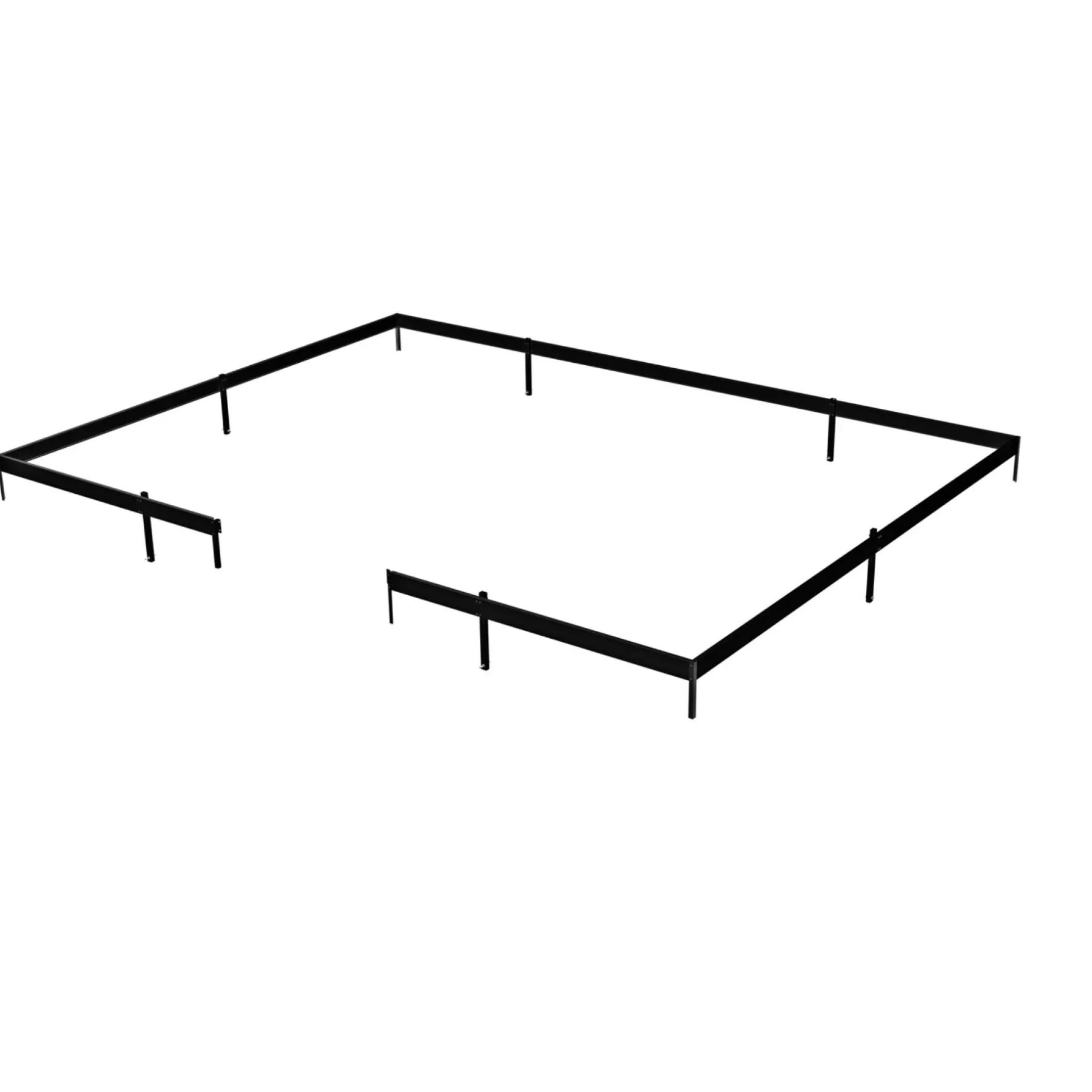 Drivhusfundamenter ^ Juliana GRAND OASE 25,6 GRAND OASE SOKKEL SORT 25,6 M2