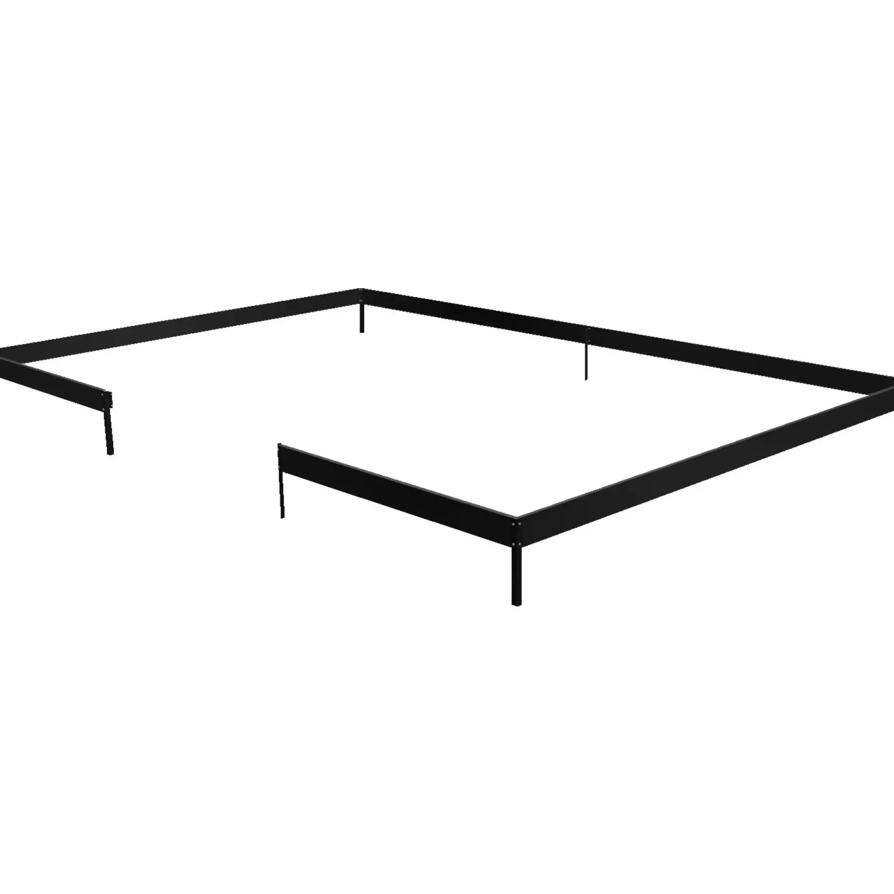 Drivhusfundamenter ^ Juliana GRAND OASE SOKKEL SORT 13 M²