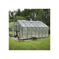 GARTNER EKSKL. SOKKEL DRIVHUS 10 MM POLY ANTRACIT 18,8 M2>Juliana Outlet
