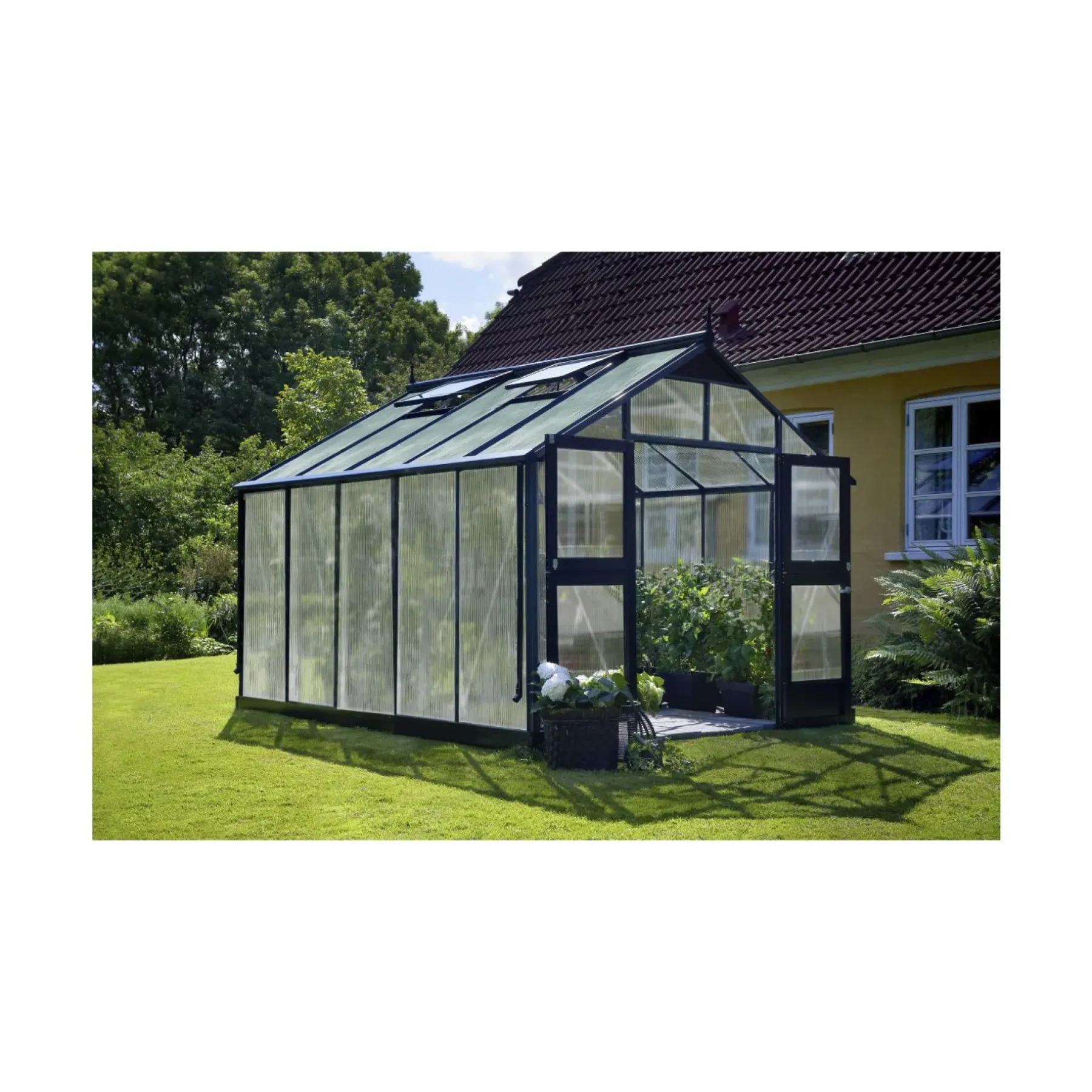 PREMIUM DRIVHUS 10 MM POLY ANTRACIT 10,9 M2>Juliana Sale