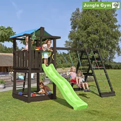 Legetårne ^ Jungle Gym HUT LEGETÅRN SORT TRÆ