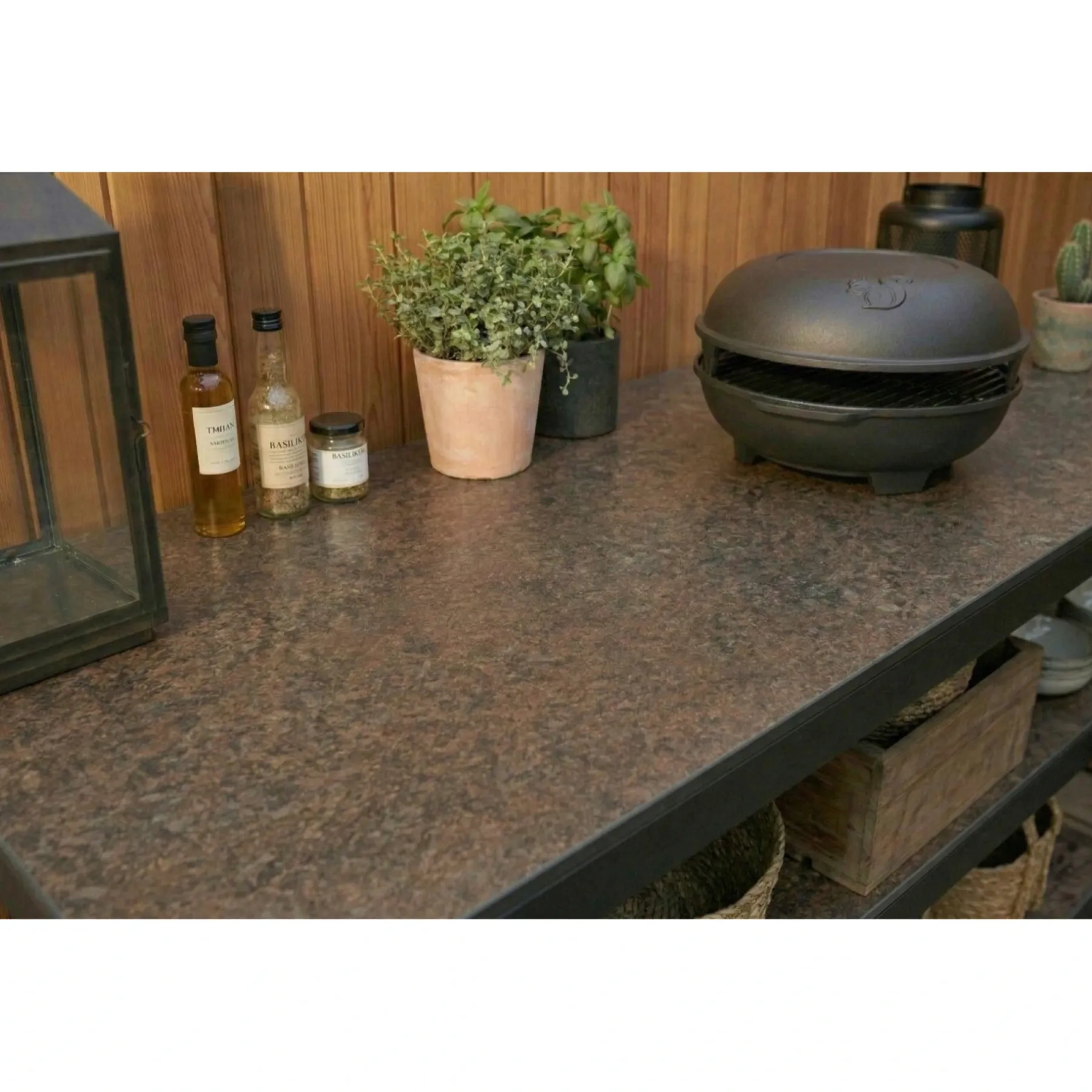 COMPACT SOAP STONE/ANTICO TERRA BORDPLADE STENGRÅ 620 X 3000 X 12 MM>Keflico Online