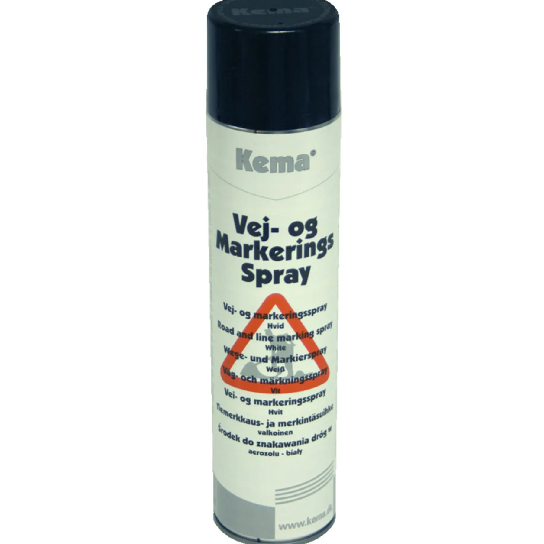 Maling Udendørs ^ Kema VEJ- OG MARKERINGSFARVE 600 ML HVID