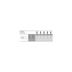 Trykluftværktøj ^ KGK 2395525 KOBLING 3/8" SL
