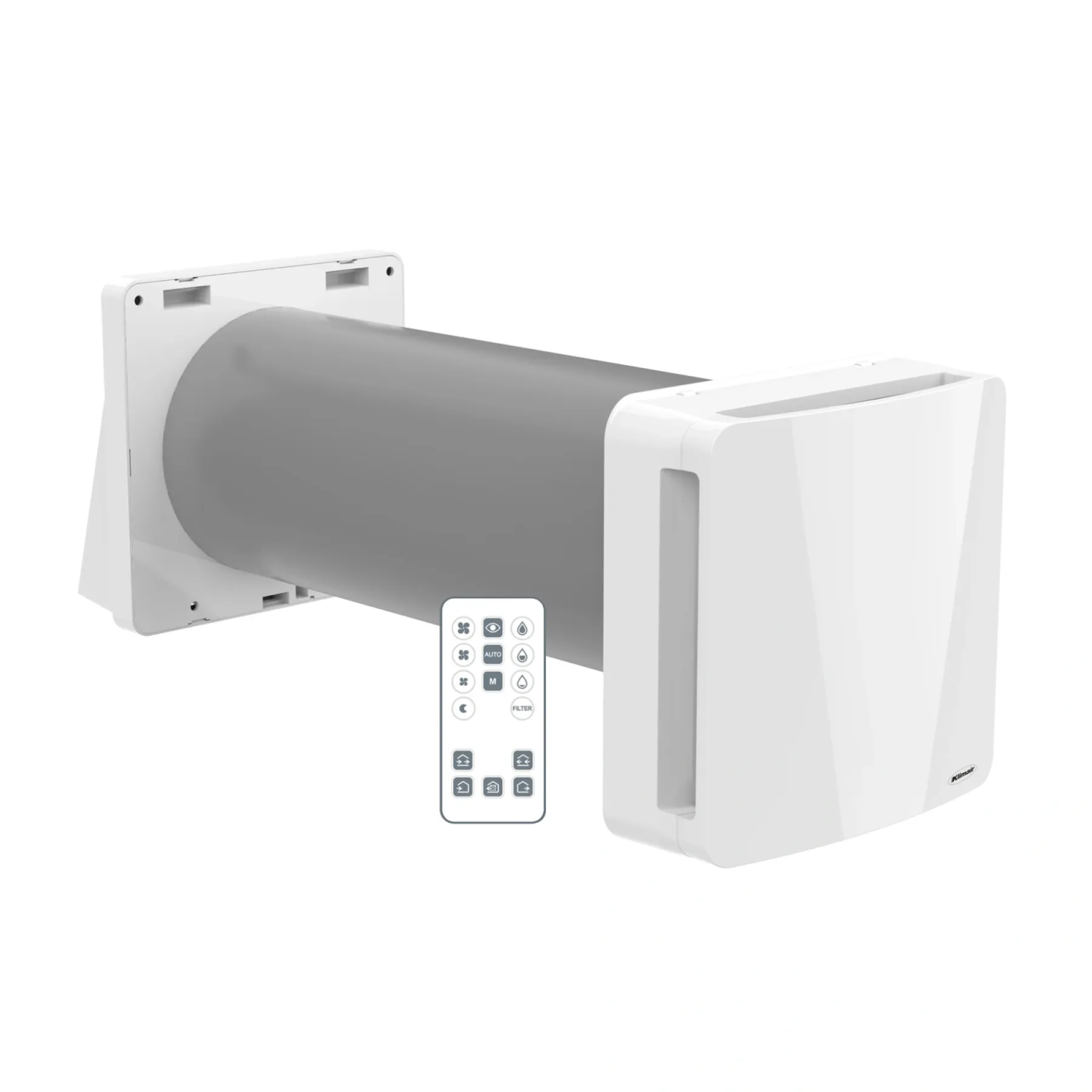 2.0 ECO 160 TC PLUS REMOTE VARMEGENVINDING 160 MM>Klimair