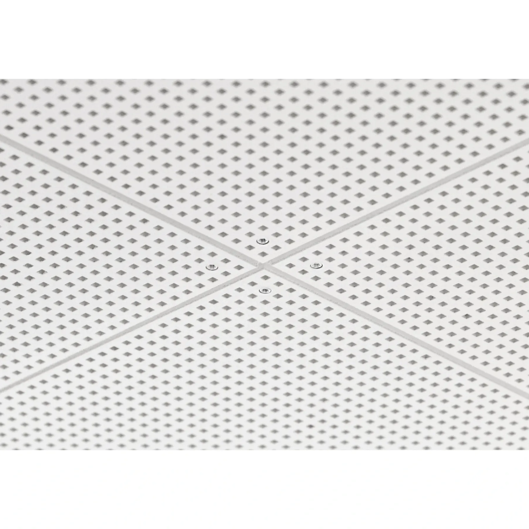 Gipsplader & Tilbehør ^ Knauf DANOLOFT PERF U3 AKUSTIKLOFT 13 X 600 X 600 MM