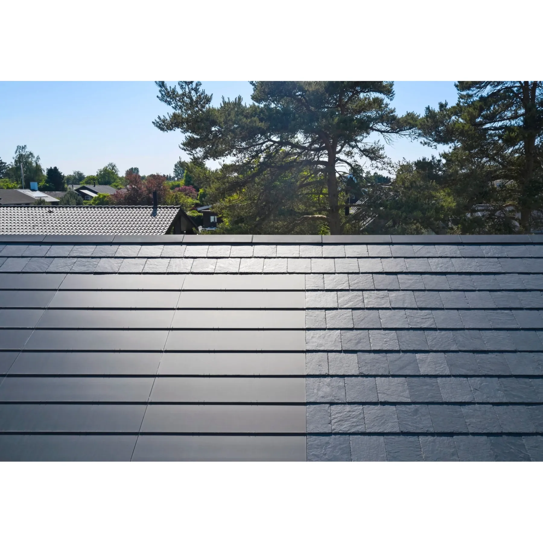 Solcelletag ^ Komproment KONCEPT ROOF SOLCELLETAG SORT GLAS