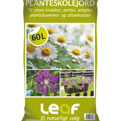 Jord ^ Leaf PLANTESKOLEJORD 60 L
