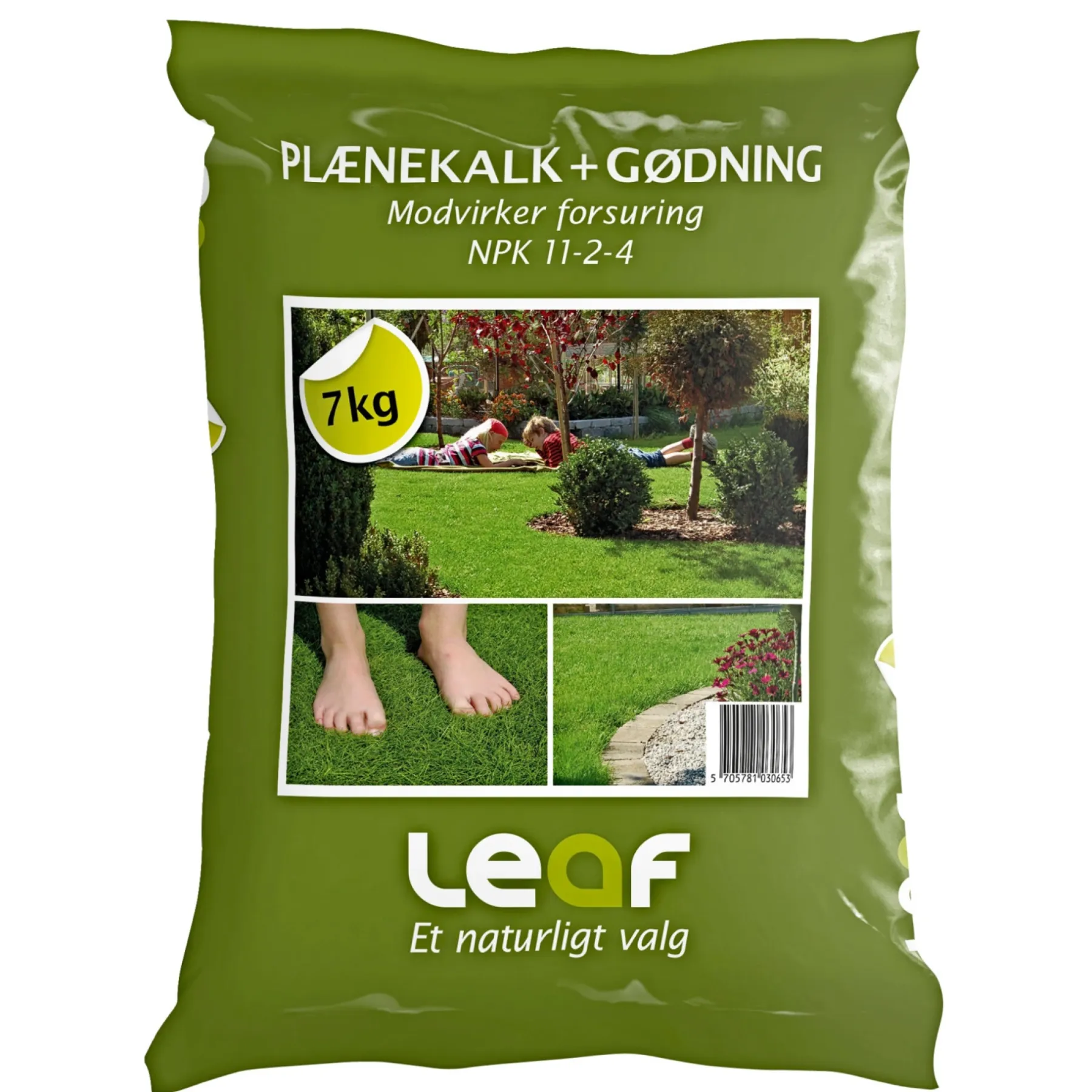 Gødning & Kalk ^ Leaf KALK+GØDNING 7 KG